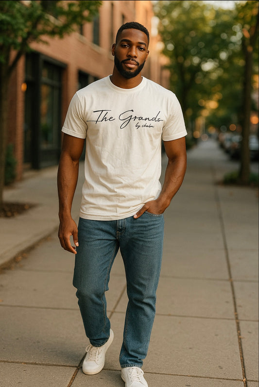 White “The Grands” T-Shirt