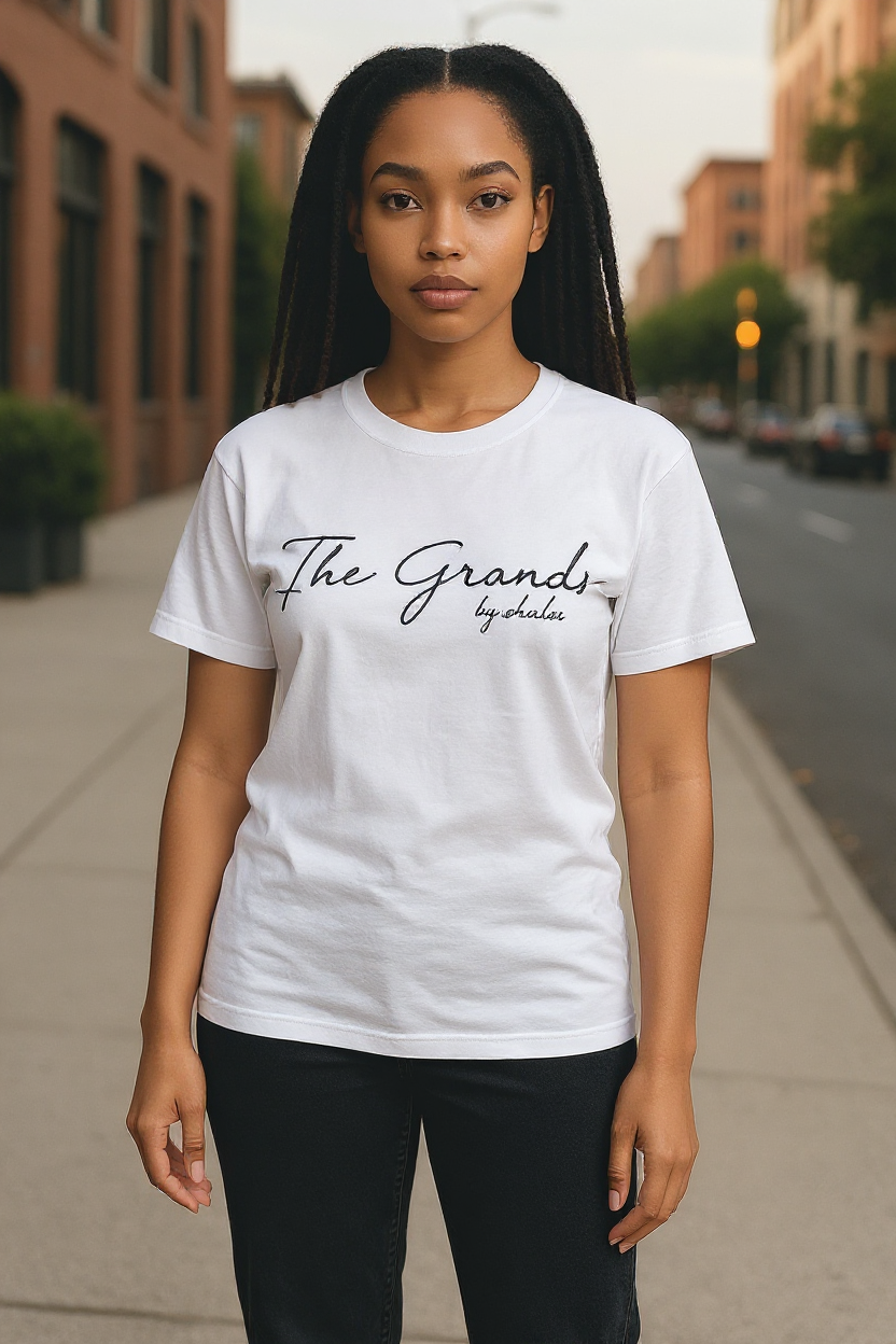 White “The Grands” T-Shirt