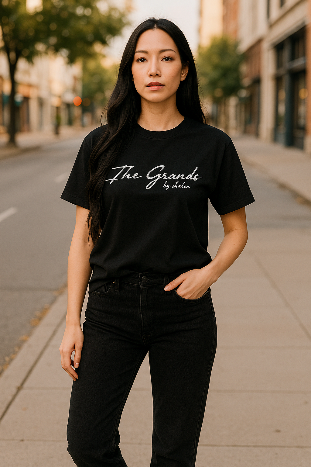 Black “The Grands” T-Shirt